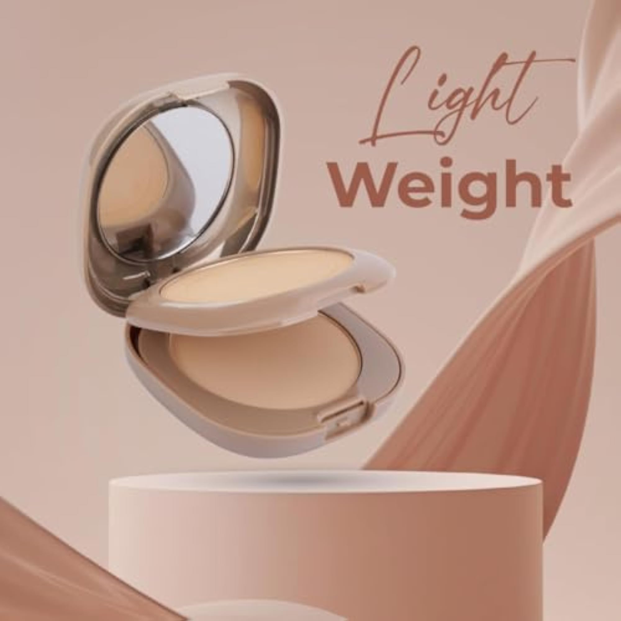 Professional Compact Powder Case with Mirror